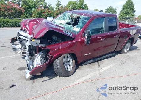 2021 Ram 1500 Laramie z USA, uszkodzony, nr VIN 1C6SRFDT0MN715141